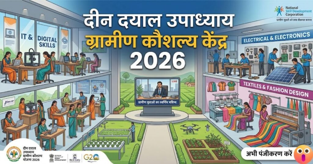 Deen Dayal Upadhyaya Grameen Kaushalya Yojana 2026 Online Apply