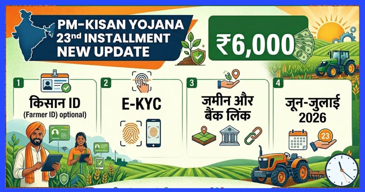 Pm Kisan Yojana 23nd Installment New Update